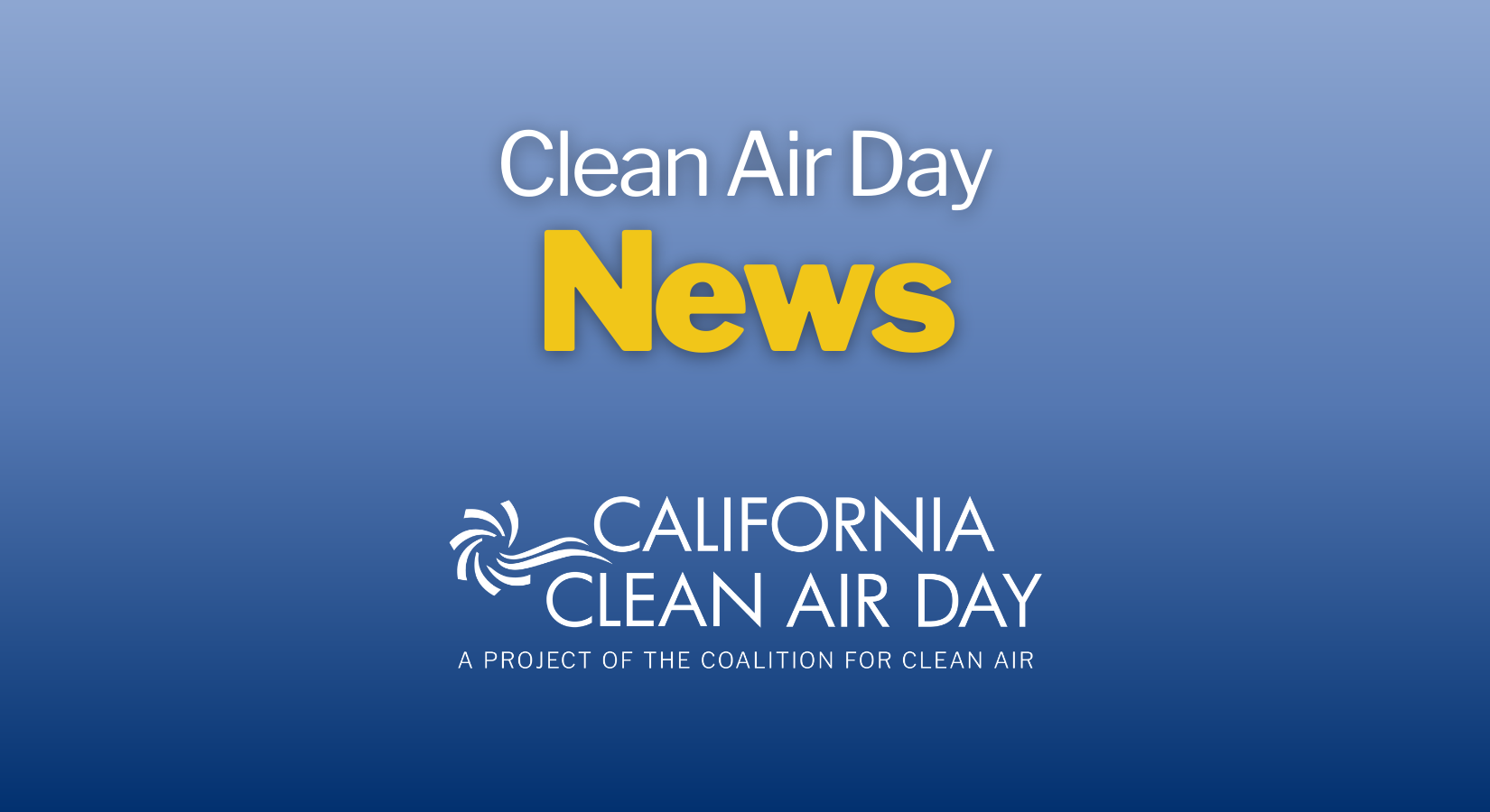 News - California Clean Air Day